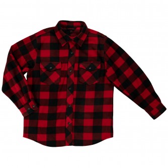 BUFFALO CHECK FLEECE SHIR RED 2XL