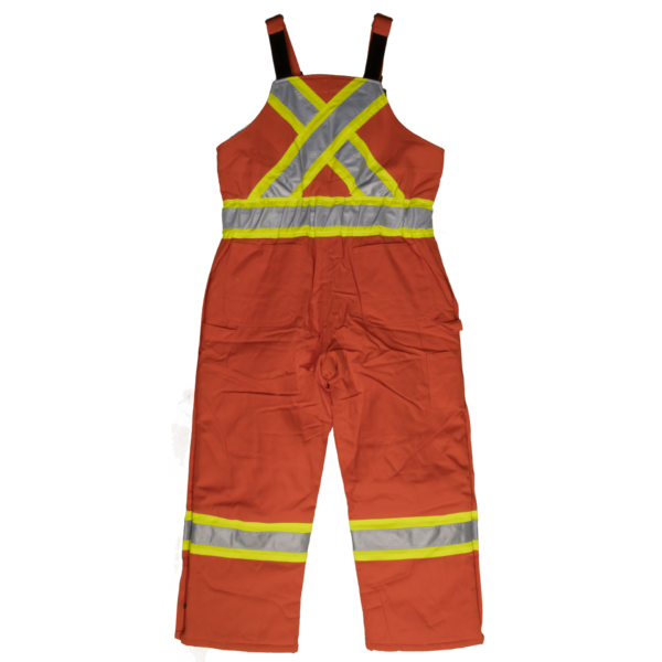 INSULATED OVERALL ORANGE 2XLARGE