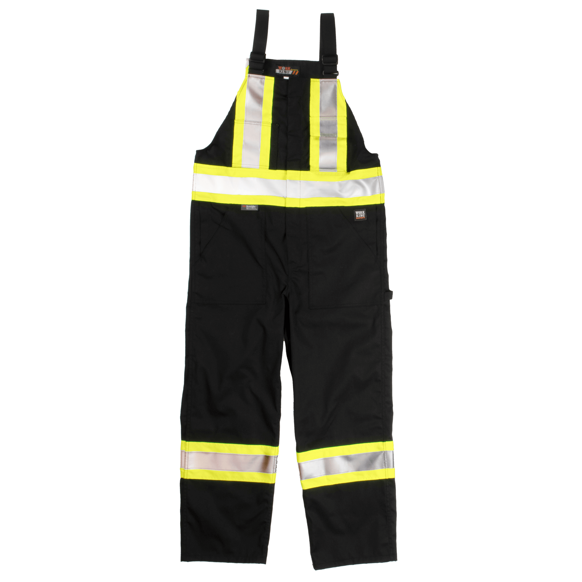 LG UNLINED SAFETY OVERALL S769 BLACK