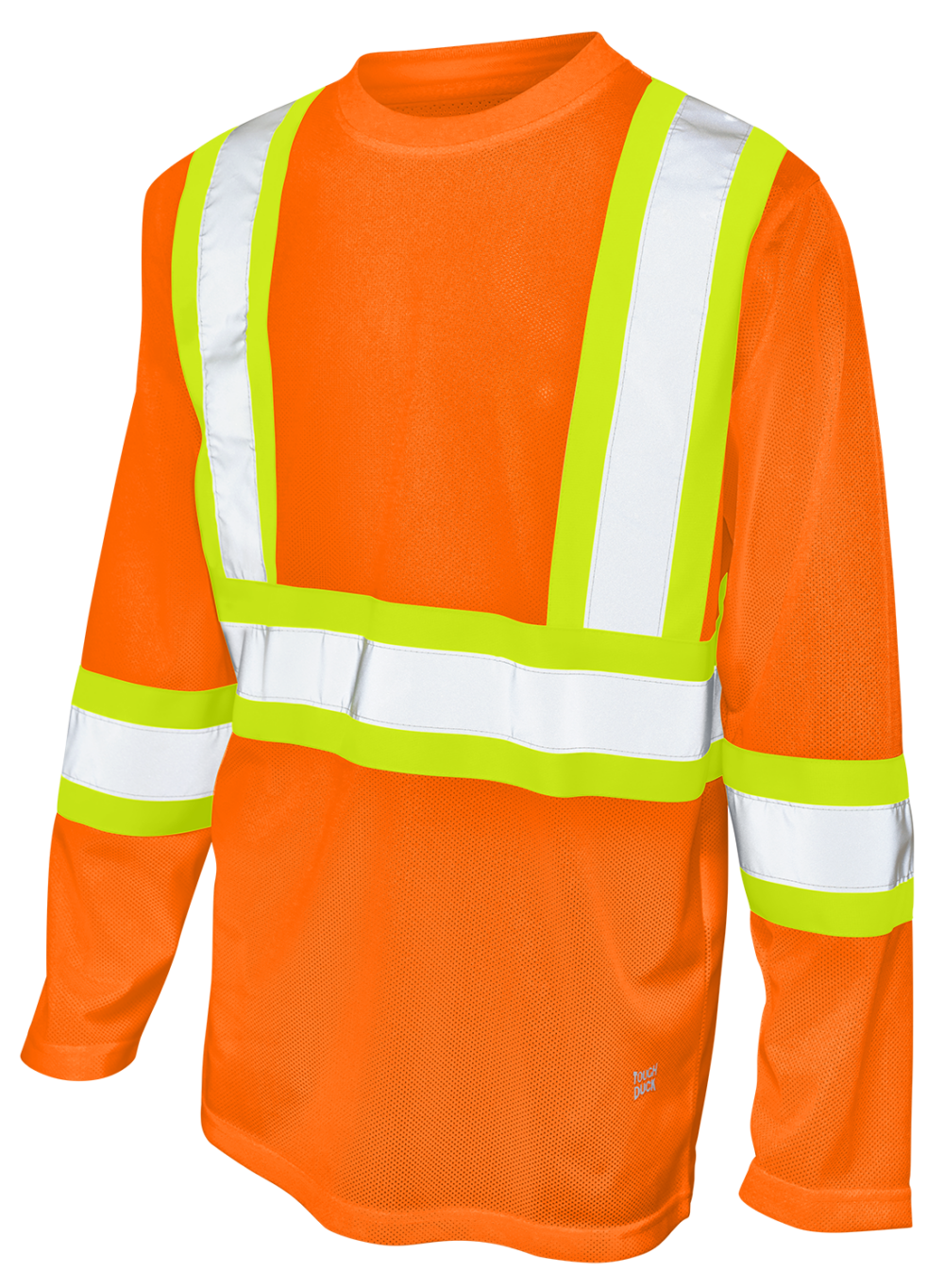 L/S SAFETY T-SHIRT SMALL ORANGE